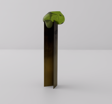 金属雕塑su模型