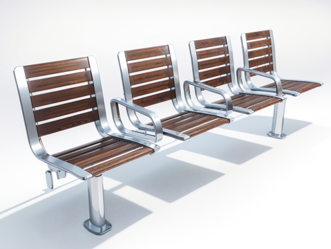 公园长椅su模型