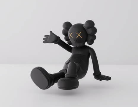 玩偶手办su模型