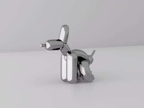 金属摆件su模型