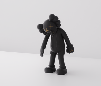 卡通雕塑su模型