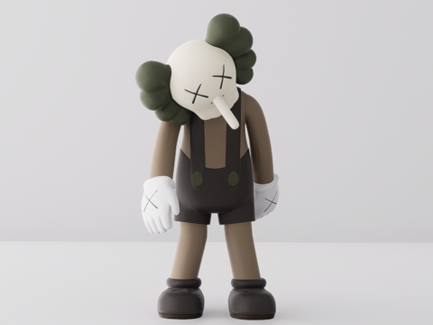 玩偶手办su模型