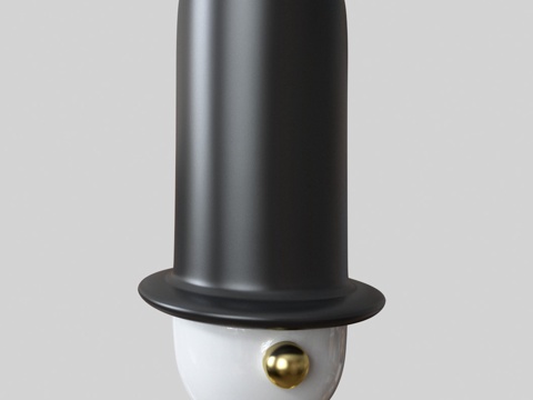  现代抽象绅士手办3d模型 