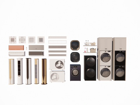 家电 日用家电su模型