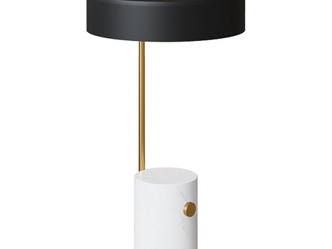  现代台灯 台灯3d模型 