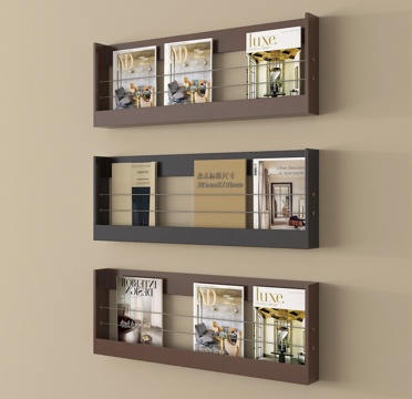 现代书架 书籍 书刊读物su模型su模型