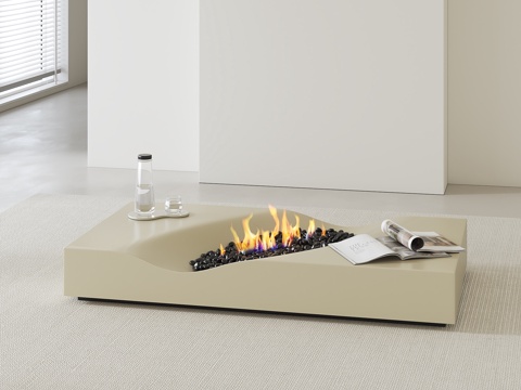 意式轻奢茶几su模型