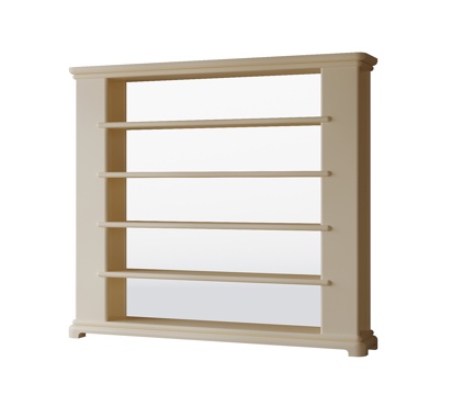 现代简约书架 书柜su模型