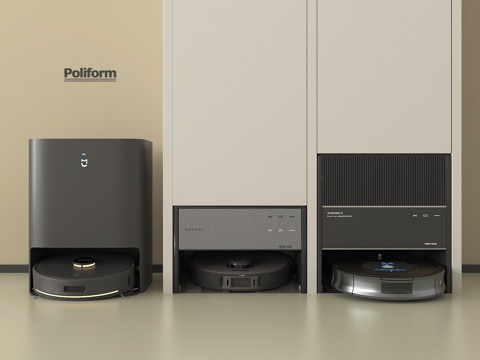 现代扫地机器人su模型