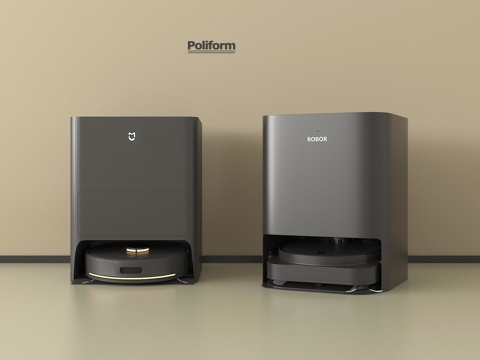 现代扫地机器人su模型