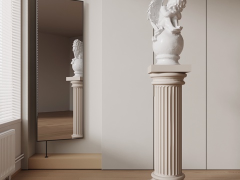 法式雕塑su模型