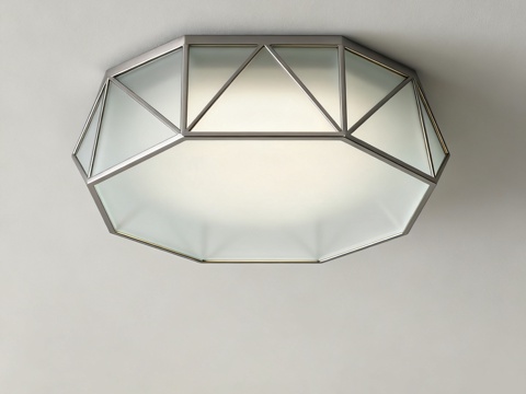 现代吸顶灯 装饰灯su模型