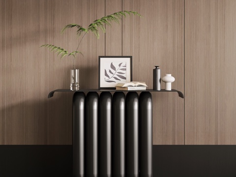 现代意式端景台su模型