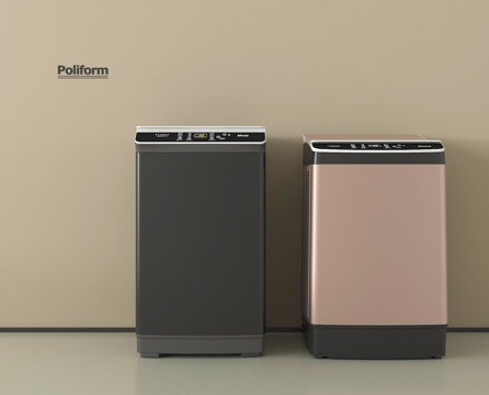 现代洗衣机 波轮洗衣机su模型