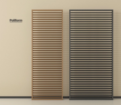 现代隔断 镂空隔断su模型