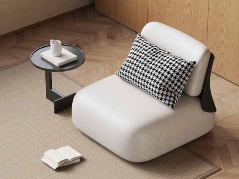 现代休闲沙发su模型