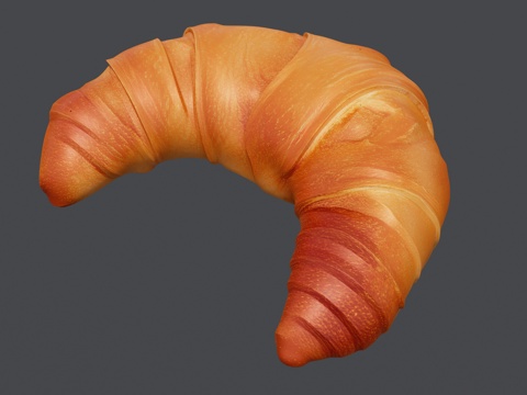 牛角面包su模型