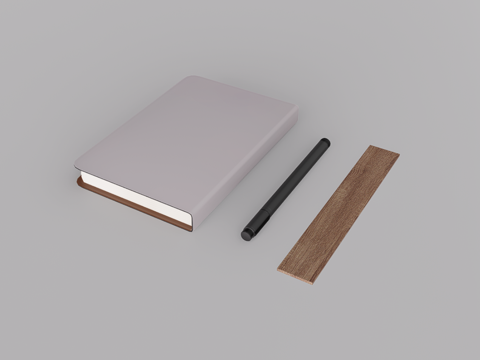 办公用品su模型