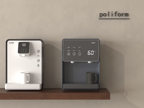 饮水机 直饮机 净水器su模型