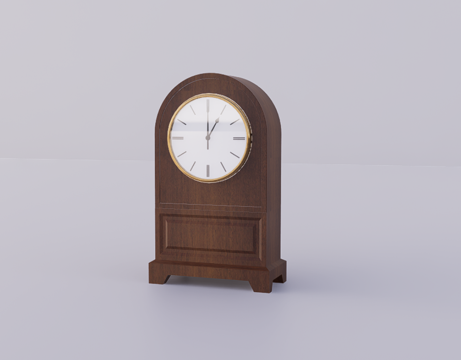 座钟挂钟su模型