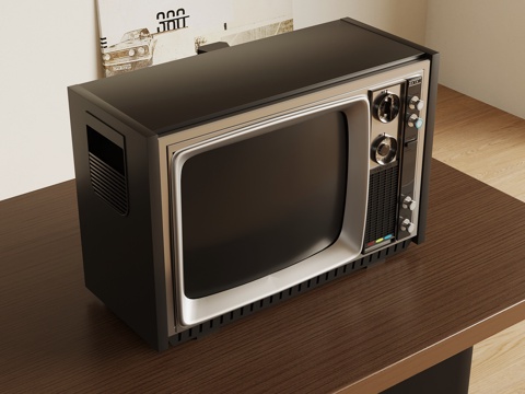 电视 大头电视su模型