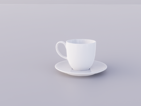 咖啡杯su模型