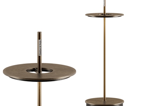  现代极简装饰台灯3d模型 