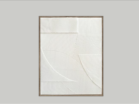 现代饰品摆件挂画su模型