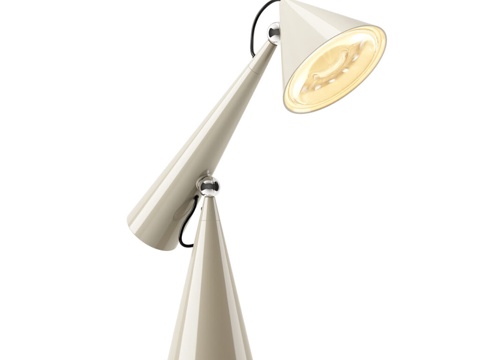  现代极简装饰台灯3d模型 