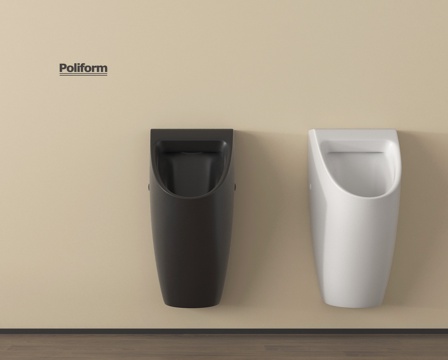 小便斗 小便池 小便器su模型