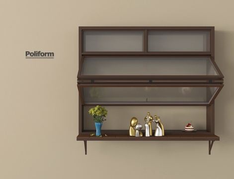 现代中古折叠窗 上下折叠窗 头面折叠窗su模型