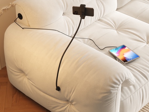 沙发充电器 手机支架su模型