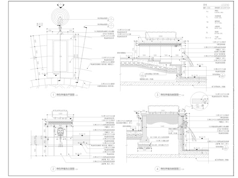 异形树池CAD施工图cad施工图