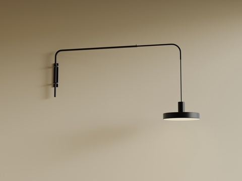 现代壁灯su模型