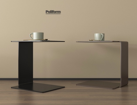 现代边几小几 金属边几 角几 置物架 床头柜su模型