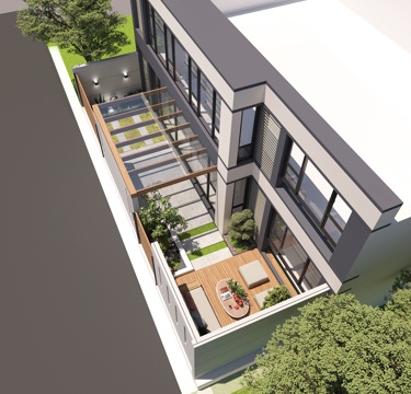  庭院花园3d模型 