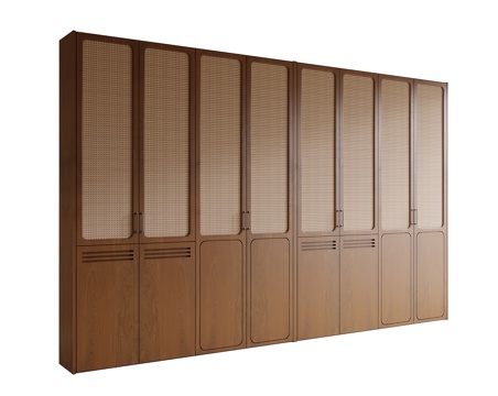  现代衣柜3d模型 