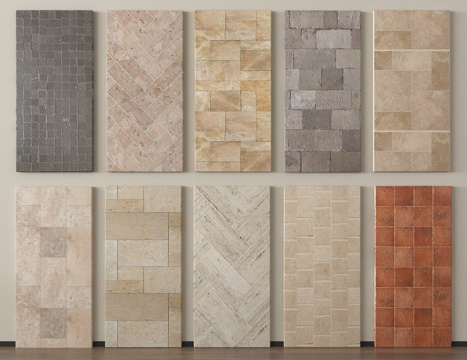 现代砖 现代仿古砖 瓷砖su模型