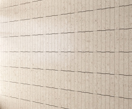 现代砖 瓷砖 奶油风条形砖 艺术立体瓷砖su模型