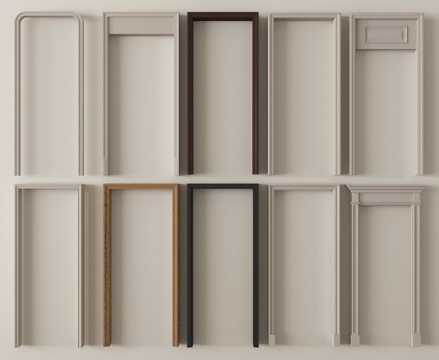 法式门套 垭口 门洞su模型