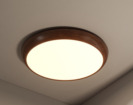 中古吸顶灯su模型