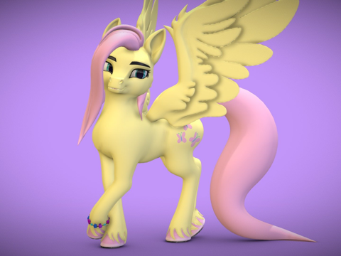 风格化柔柔su模型