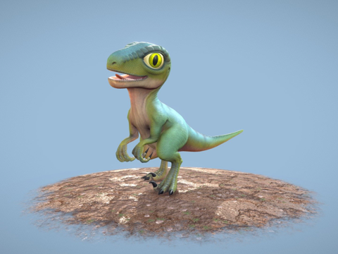 小迅猛龙su模型