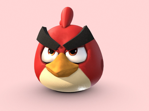 愤怒的小鸟su模型