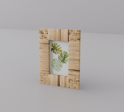 挂画相框su模型