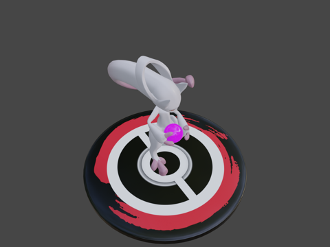 超级超梦Y口袋妖怪su模型