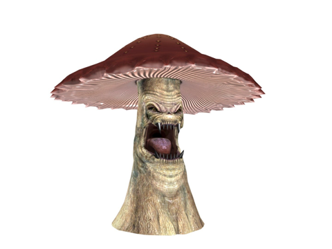 DFoin-蘑菇怪物su模型