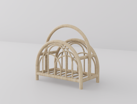 民宿风摆件su模型