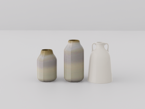 摆件杯子su模型