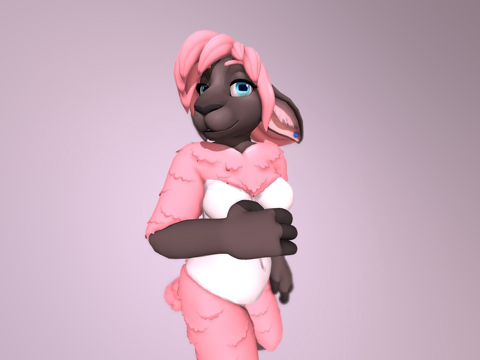 太妃糖VRChat虚拟形象su模型